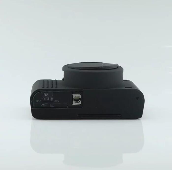 Soft Silicone Case with Camera Lens Cap for Sony RX100 III/IV/V M3 M4 M5 - Black