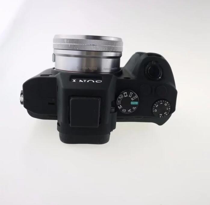 Soft Silicone Case Cover for Sony Alpha A7 II / A72 / A7R2 / A7S2 - Black