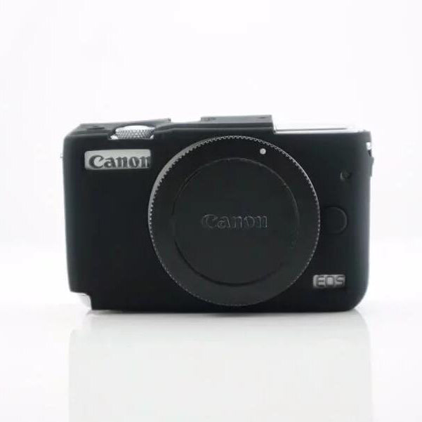 Soft Silicone Camera Case Cover for Canon EOS M10 - Black