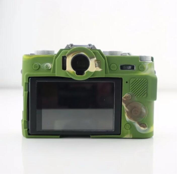 Soft Silicone Camera Cover for Fujifilm X-T10 - Camouflage