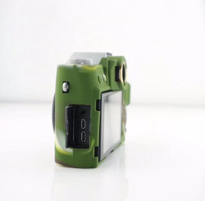 Soft Silicone Camera Cover for Fujifilm X-T10 - Camouflage