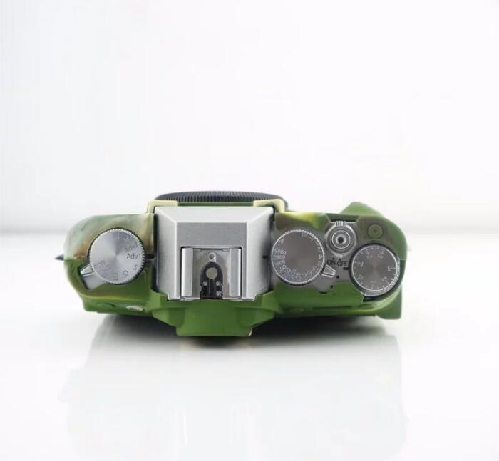 Soft Silicone Camera Cover for Fujifilm X-T10 - Camouflage