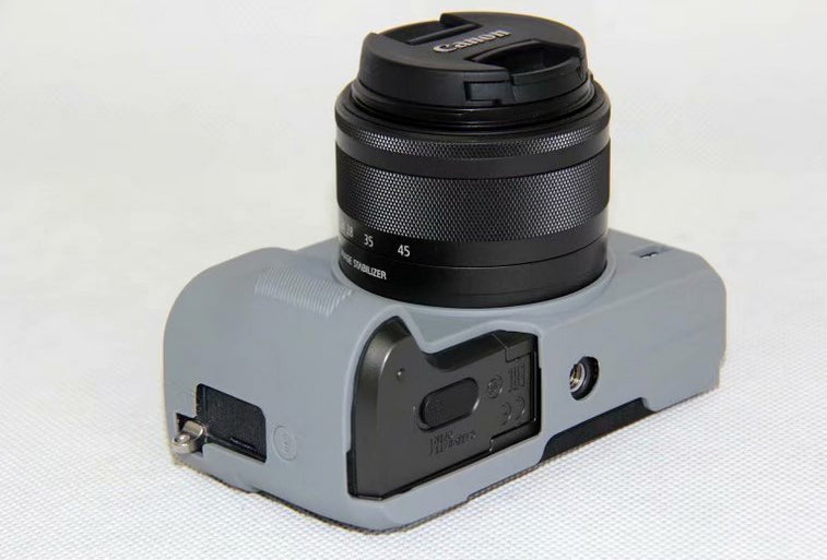 Soft Silicone Protective Case Shell for Canon EOS M6 - Grey