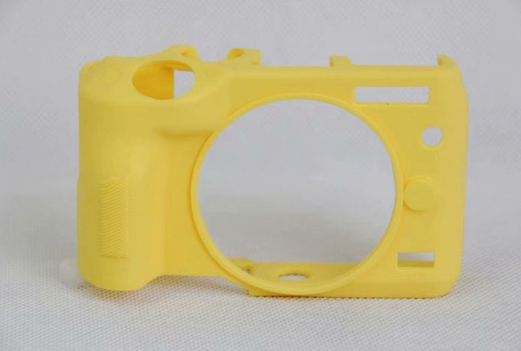 Flexible Silicone Protector Cover Case for Canon EOS M6 - Yellow