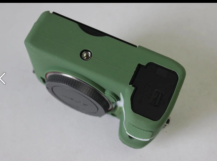 Soft Silicone Protection Cover for Sony Alpha A7RIII A7R3 Camera - Green