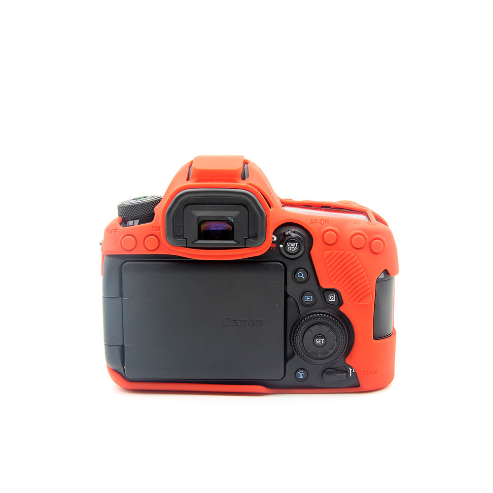 Soft Silicone Protective Case for Canon EOS 6D Mark II - Red