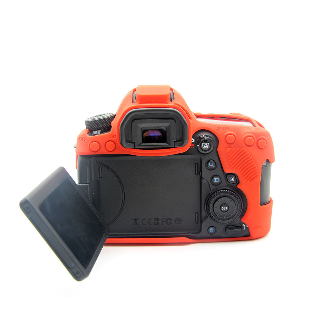 Soft Silicone Protective Case for Canon EOS 6D Mark II - Red