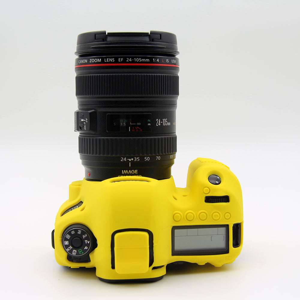 Soft Silicone Protective Shell for Canon EOS 6D Mark II - Yellow