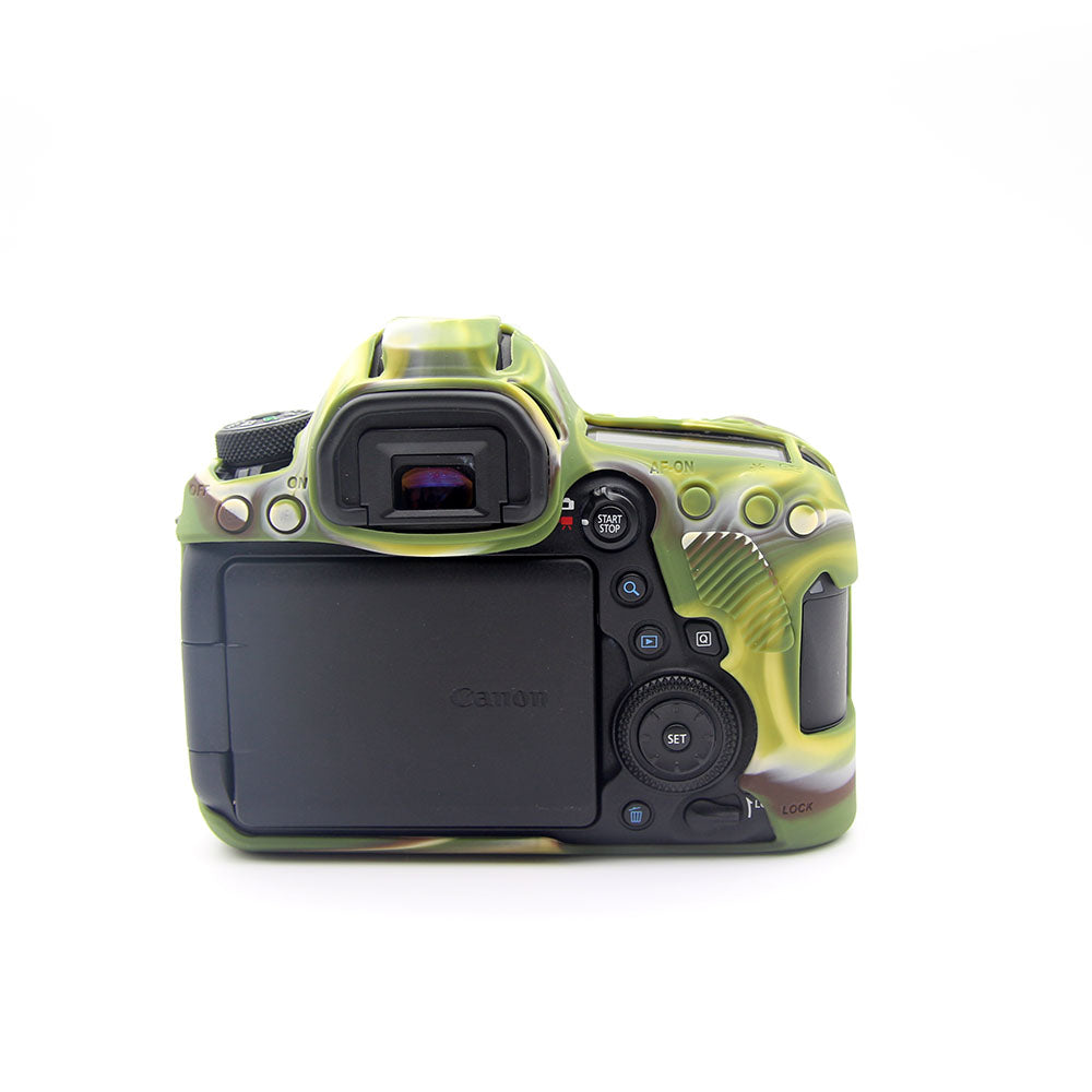 Silicone Soft Protective Case for Canon EOS 6D Mark II - Camouflage