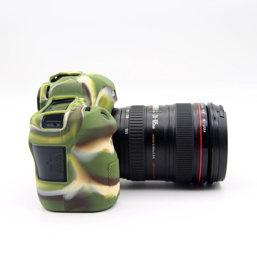 Silicone Soft Protective Case for Canon EOS 6D Mark II - Camouflage