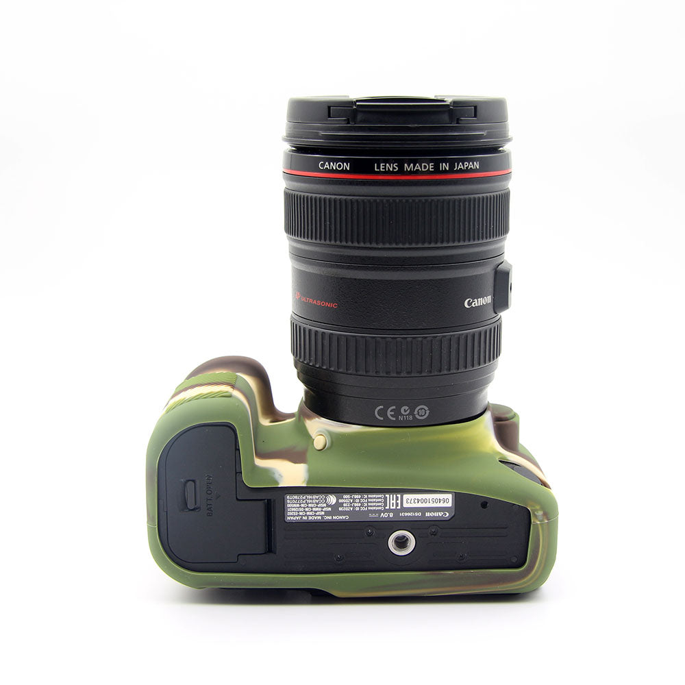 Silicone Soft Protective Case for Canon EOS 6D Mark II - Camouflage