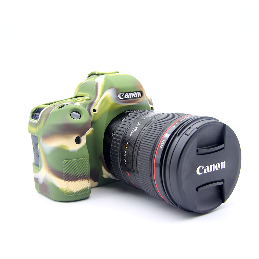 Silicone Soft Protective Case for Canon EOS 6D Mark II - Camouflage