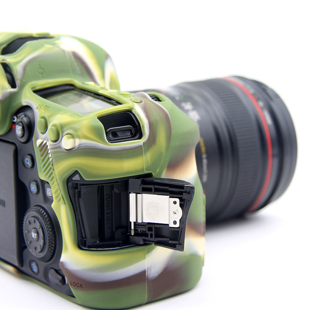 Silicone Soft Protective Case for Canon EOS 6D Mark II - Camouflage