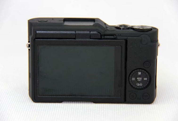 Silicone Protection Soft Cover for Panasonic DC-GF9KGK/Lumix DMC-GF9 - Black