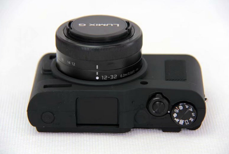 Silicone Protection Soft Cover for Panasonic DC-GF9KGK/Lumix DMC-GF9 - Black