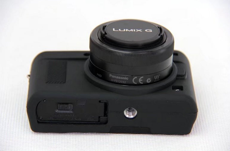 Silicone Protection Soft Cover for Panasonic DC-GF9KGK/Lumix DMC-GF9 - Black
