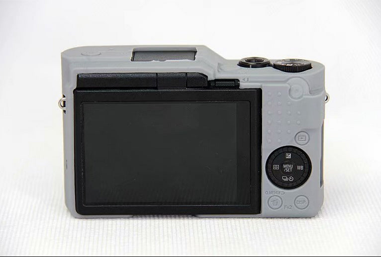 Silicone Protective Soft Case for Panasonic DC-GF9KGK/Lumix DMC-GF9 - Grey