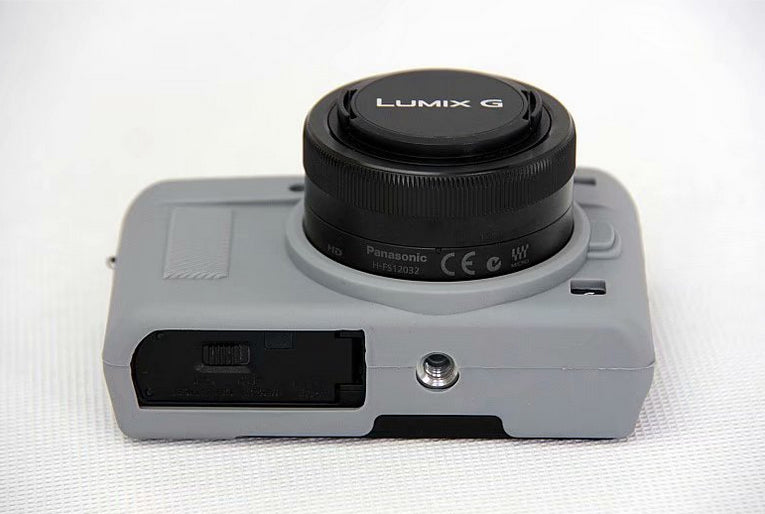 Silicone Protective Soft Case for Panasonic DC-GF9KGK/Lumix DMC-GF9 - Grey