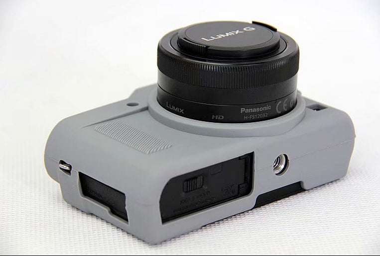 Silicone Protective Soft Case for Panasonic DC-GF9KGK/Lumix DMC-GF9 - Grey