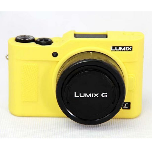 Silicone Soft Protective Case Accessory for Panasonic DC-GF9KGK/Lumix DMC-GF9 - Yellow