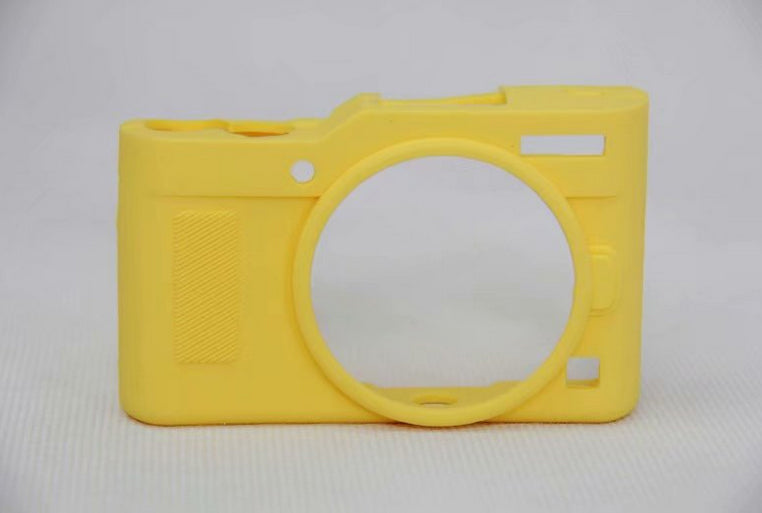 Silicone Soft Protective Case Accessory for Panasonic DC-GF9KGK/Lumix DMC-GF9 - Yellow