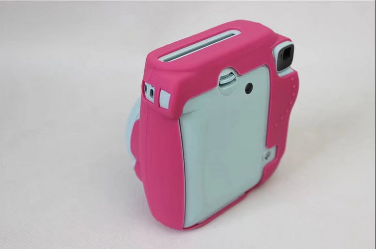 Soft Silicone Protective Skin Cover for FUJIFILM Instax Mini 8 - Rose