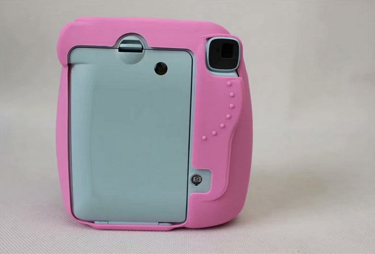Silicone Flexible Protective Skin Case for FUJIFILM Instax Mini 8 - Pink