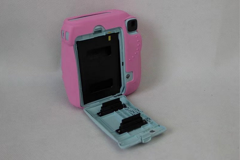 Silicone Flexible Protective Skin Case for FUJIFILM Instax Mini 8 - Pink