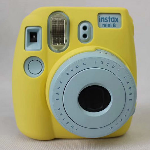 Silicone Soft Protective Cover for FUJIFILM Instax Mini 8 - Yellow