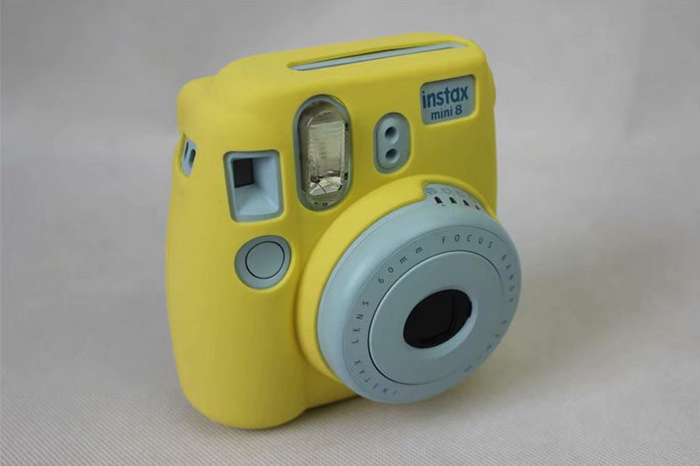 Silicone Soft Protective Cover for FUJIFILM Instax Mini 8 - Yellow