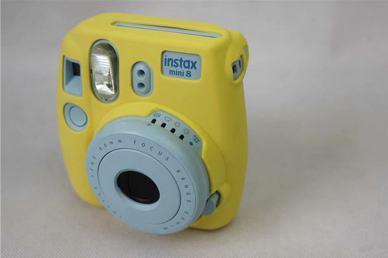 Silicone Soft Protective Cover for FUJIFILM Instax Mini 8 - Yellow