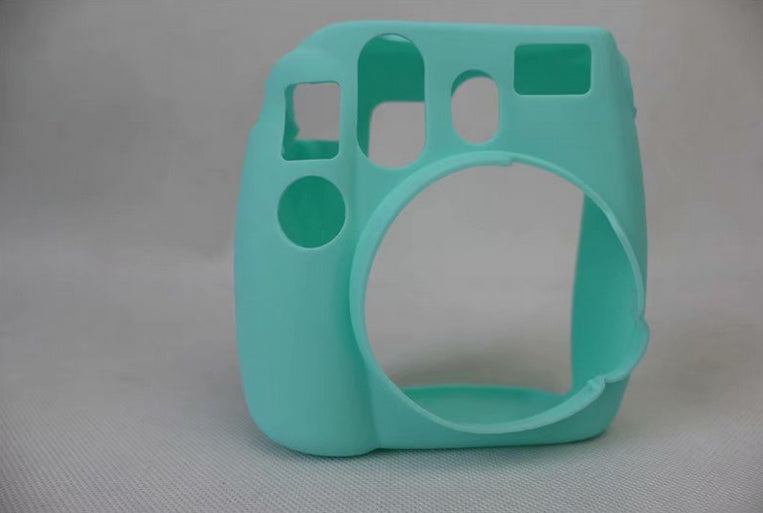 Silicone Case Protection Soft Cover for FUJIFILM Instax Mini 8 - Cyan
