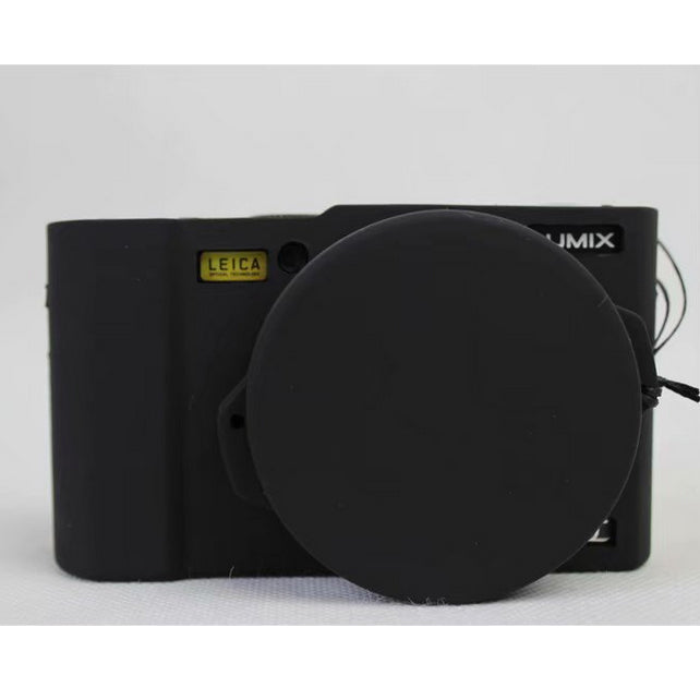 Flexible Silicone Protective Camera Case for Panasonic DMC-LX10 - Black