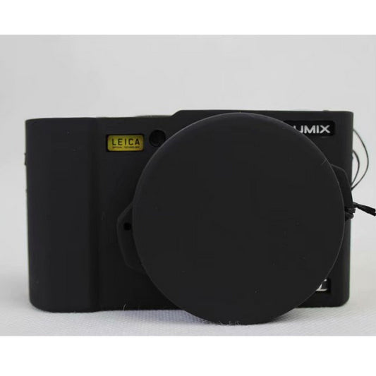 Flexible Silicone Protective Camera Case for Panasonic DMC-LX10 - Black
