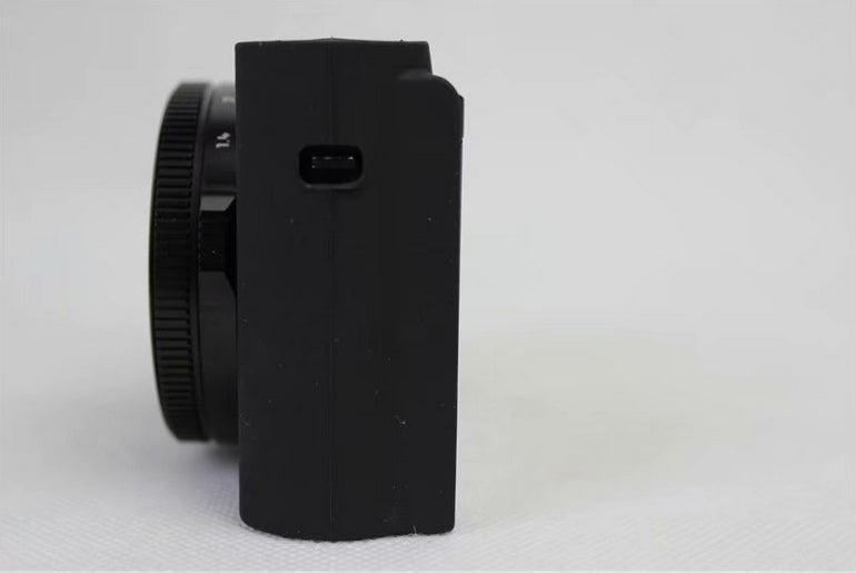 Flexible Silicone Protective Camera Case for Panasonic DMC-LX10 - Black