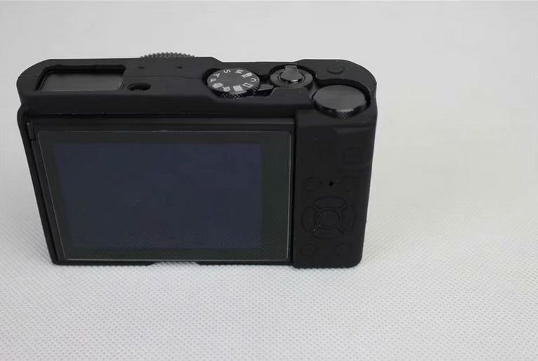 Flexible Silicone Protective Camera Case for Panasonic DMC-LX10 - Black