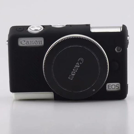 Flexible Silicone Protective Camera Case for Canon EOS M100 - Black