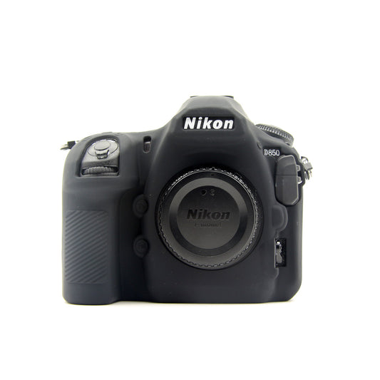 Soft Silicone Protective Case for Nikon D850 Digital SLR Camera - Black