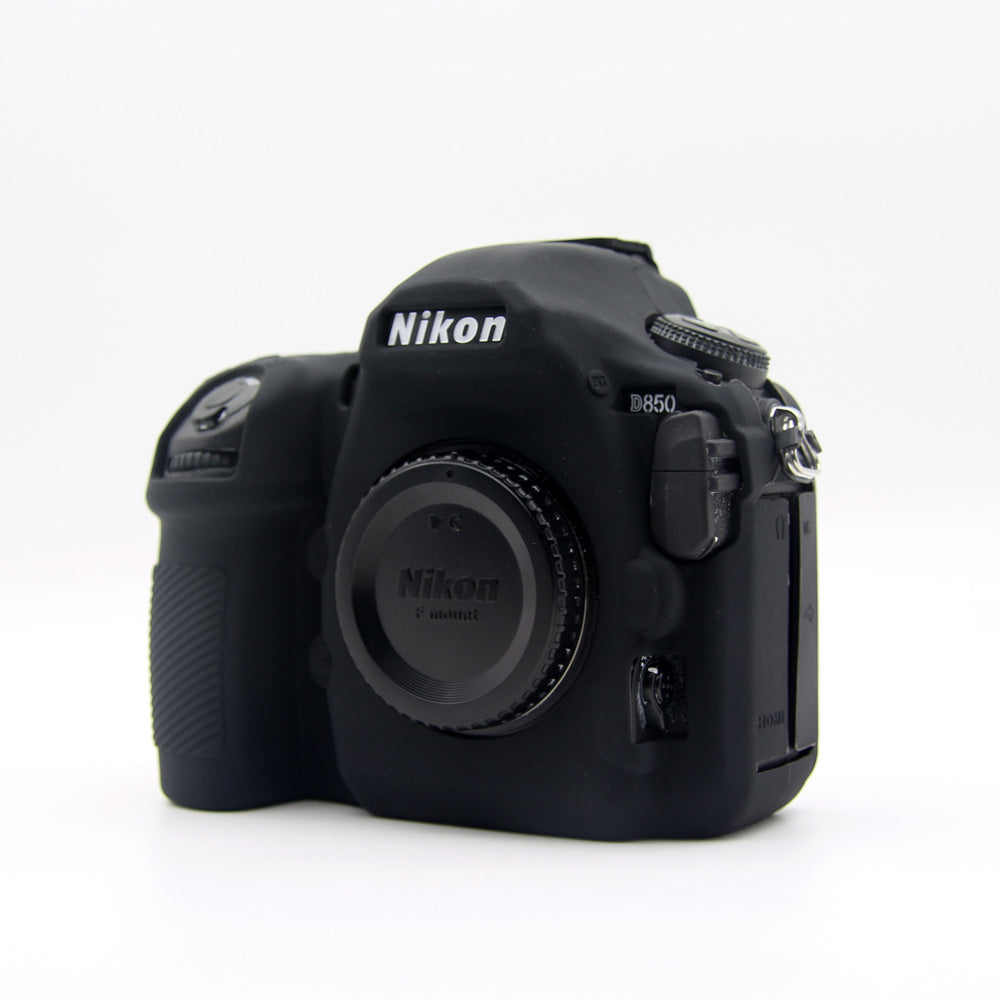 Soft Silicone Protective Case for Nikon D850 Digital SLR Camera - Black