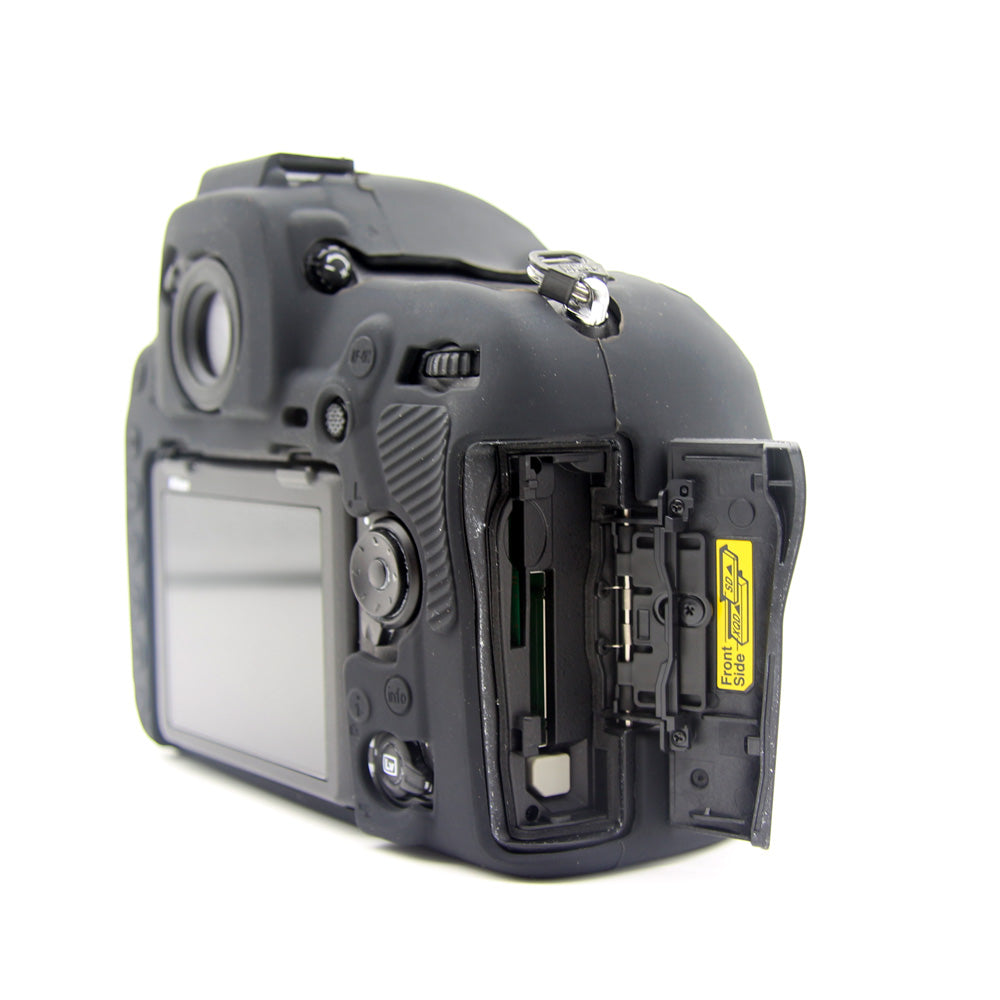 Soft Silicone Protective Case for Nikon D850 Digital SLR Camera - Black