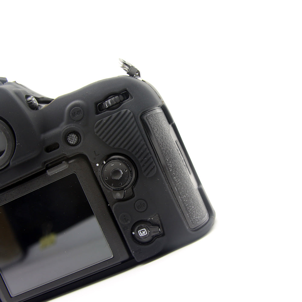 Soft Silicone Protective Case for Nikon D850 Digital SLR Camera - Black