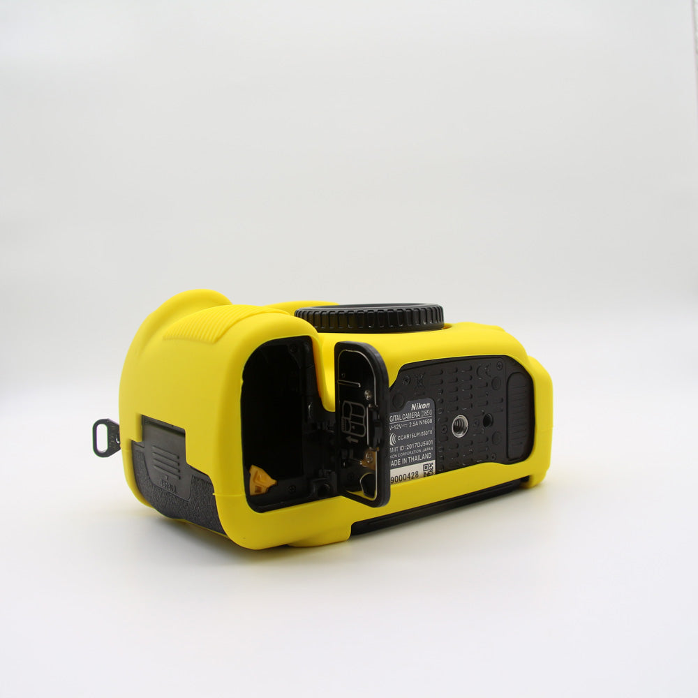 Soft Silicone Camera Bag Cover for Nikon D850 Digital SLR Camera - Yellow