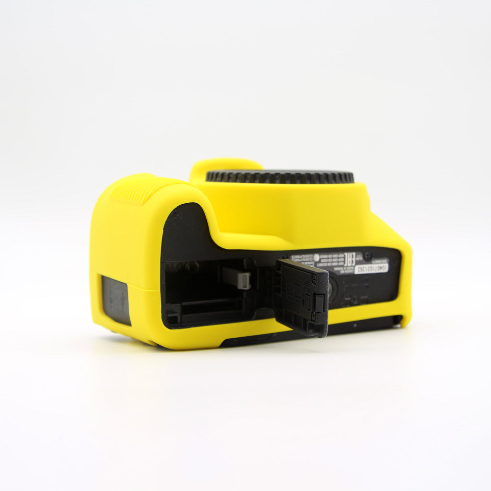 Soft Silicone Camera Casing Cover for Canon EOS 200D - Yellow