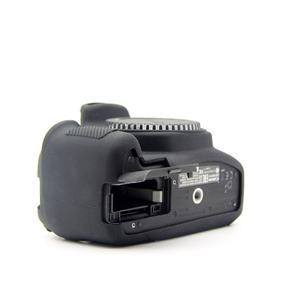 Flexible Silicone Camera Protective Cover for Canon EOS 1300D 1500D - Black