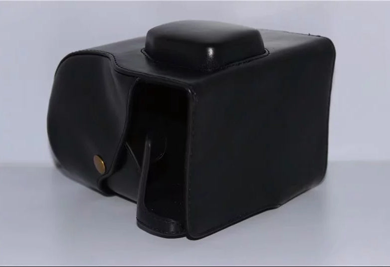 PU Leather Protection Case Bag for Fujifilm X-T3 Camera - Black