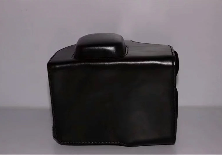 PU Leather Protection Case Bag for Fujifilm X-T3 Camera - Black