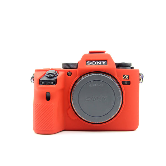 Soft Silicone Case Shell for Sony A9/A7M3/A7R3 Camera - Red