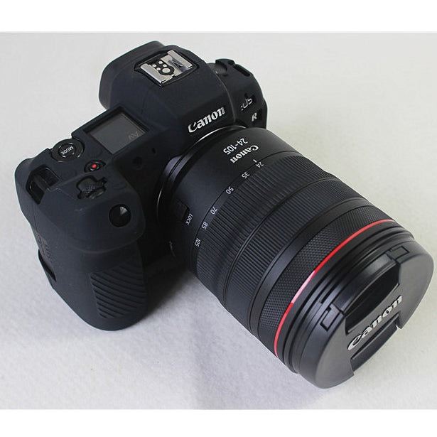 Soft Silicone Case Protector for Canon EOS R - Black