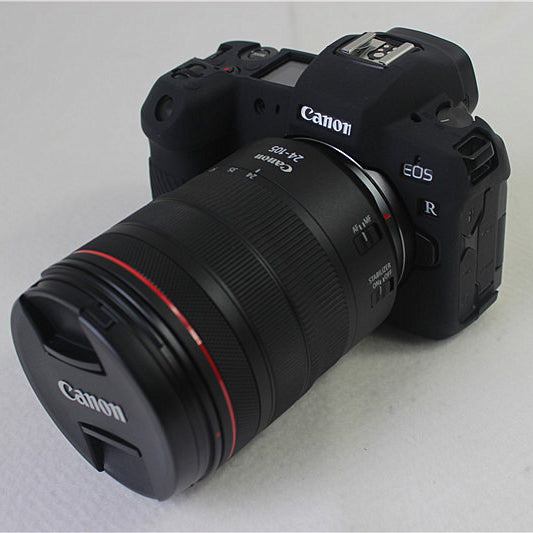 Soft Silicone Case Protector for Canon EOS R - Black