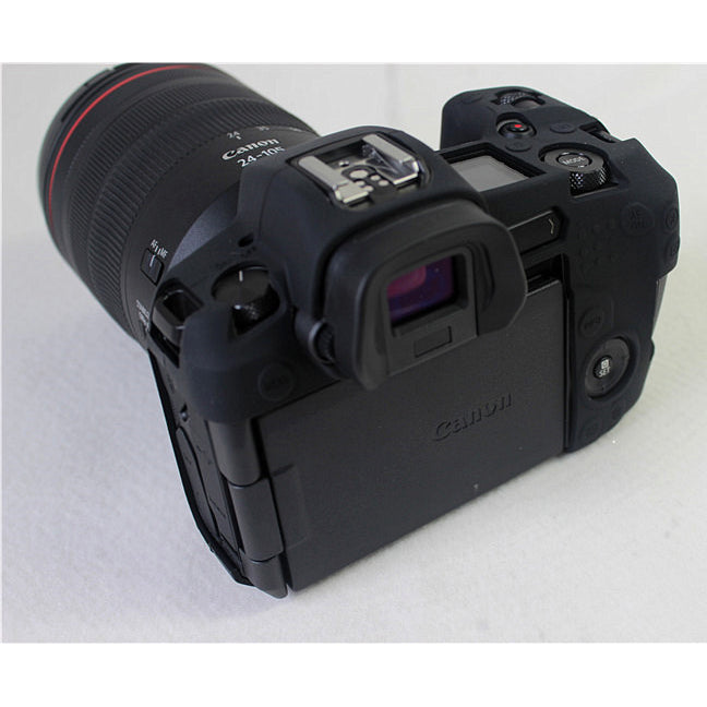 Soft Silicone Case Protector for Canon EOS R - Black